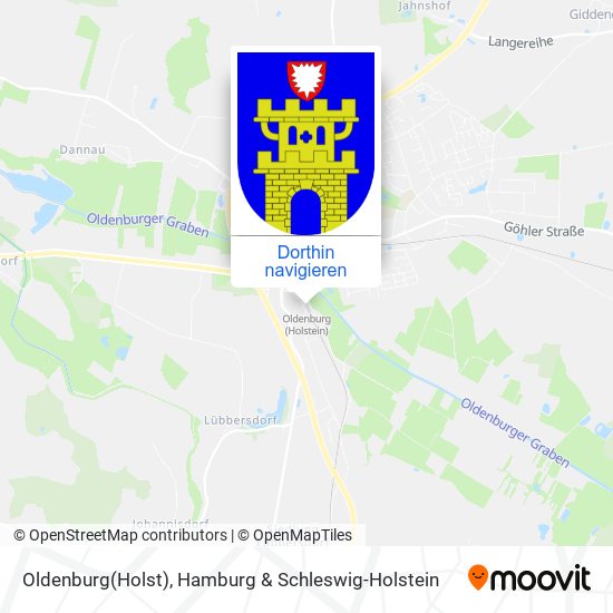 Oldenburg(Holst) Karte