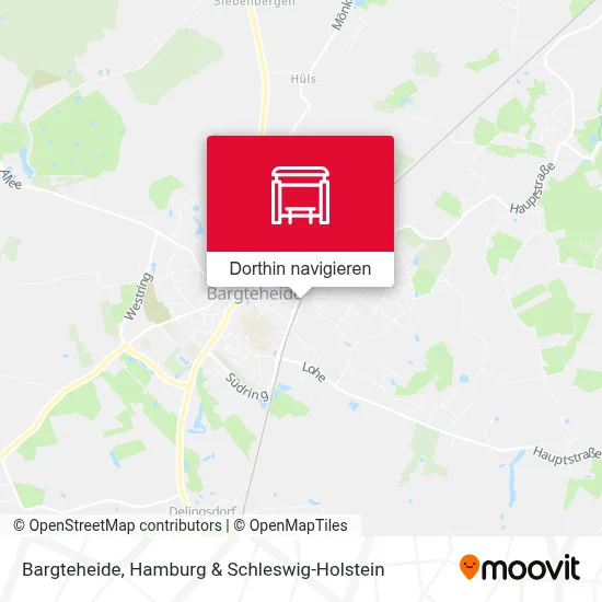 Bargteheide Karte