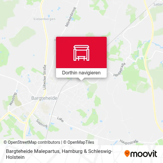 Bargteheide Malepartus Karte