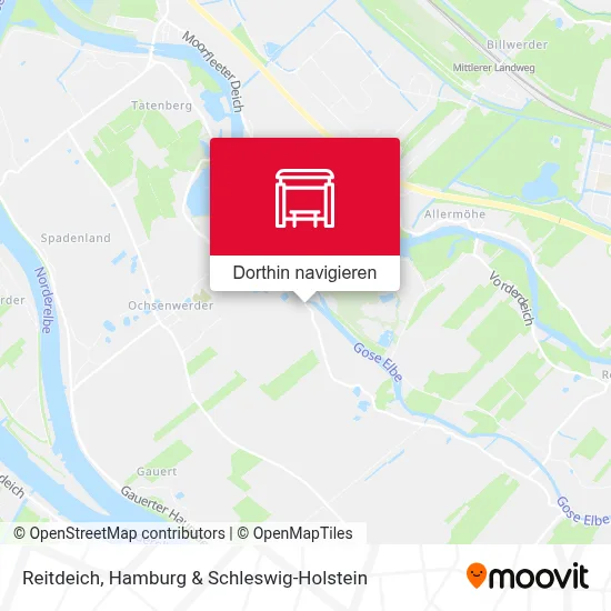 Reitdeich Karte