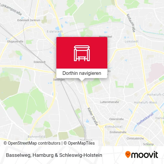 Basselweg Karte