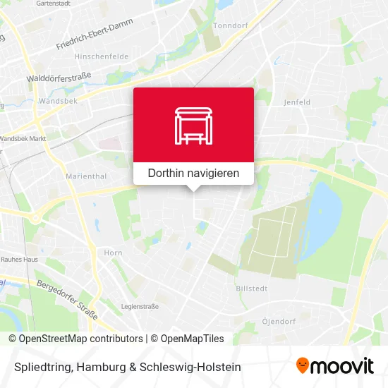 Spliedtring Karte