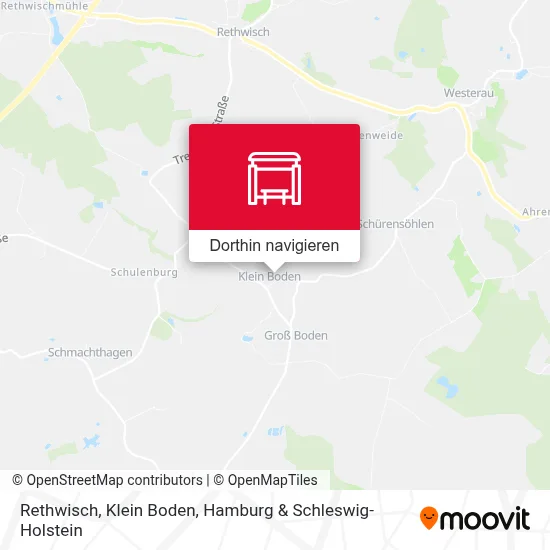 Rethwisch, Klein Boden Karte
