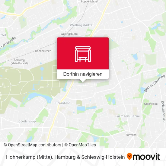 Hohnerkamp (Mitte) Karte