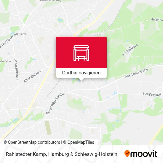 Rahlstedter Kamp Karte