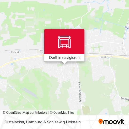 Distelacker Karte