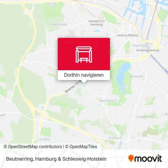 Beutnerring Karte