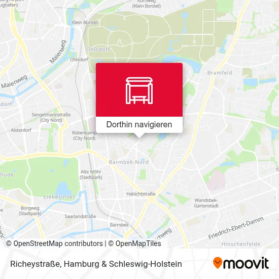 Richeystraße Karte