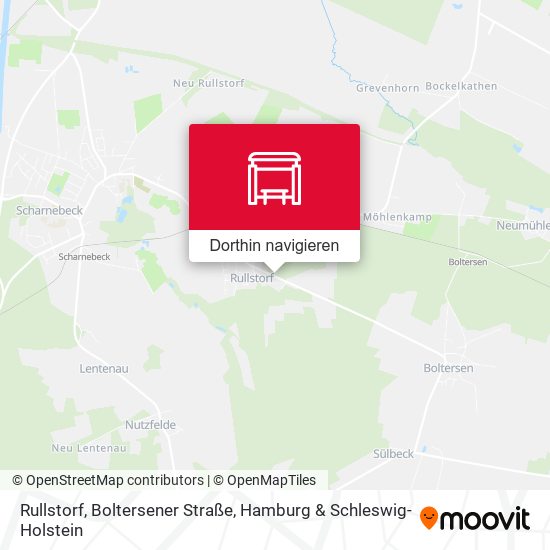 Rullstorf, Boltersener Straße Karte