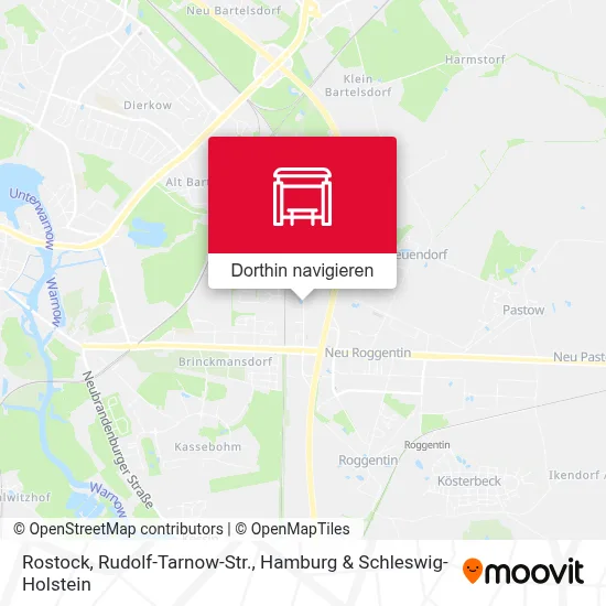 Rostock, Rudolf-Tarnow-Str. Karte