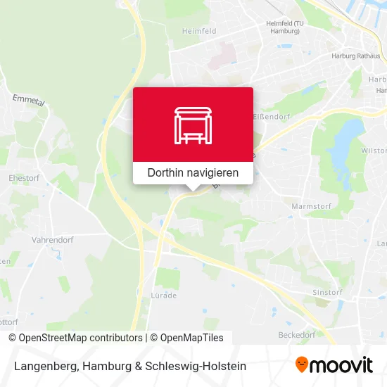 Langenberg Karte