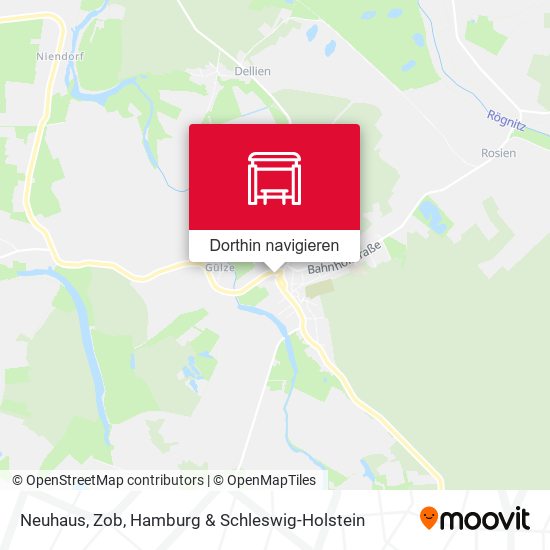 Neuhaus, Zob Karte