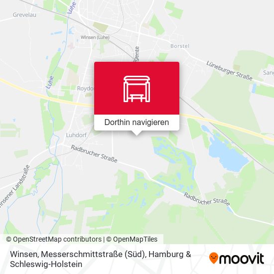 Winsen, Messerschmittstraße (Süd) Karte