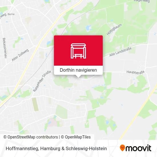 Hoffmannstieg Karte