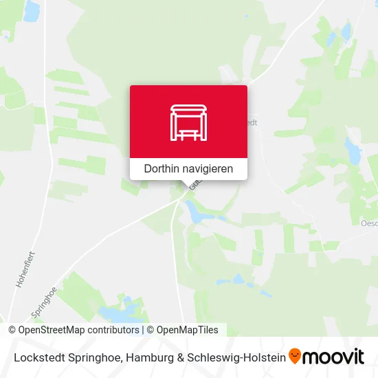 Lockstedt Springhoe Karte