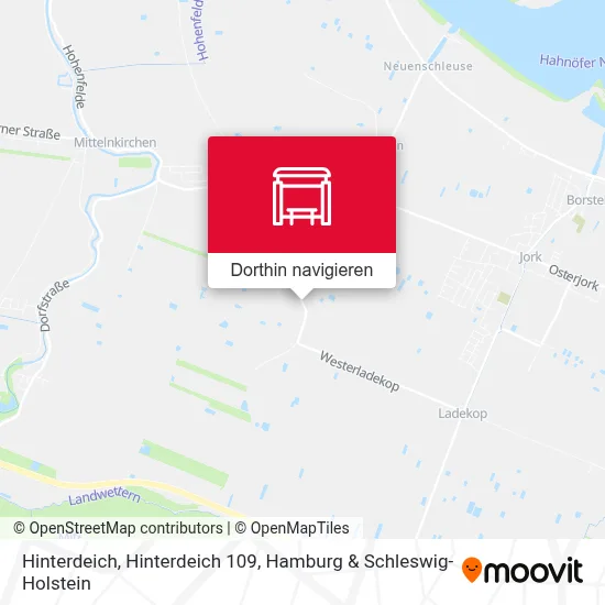 Hinterdeich, Hinterdeich 109 Karte