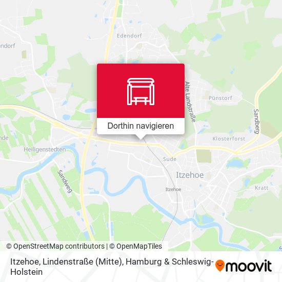 Itzehoe, Lindenstraße (Mitte) Karte