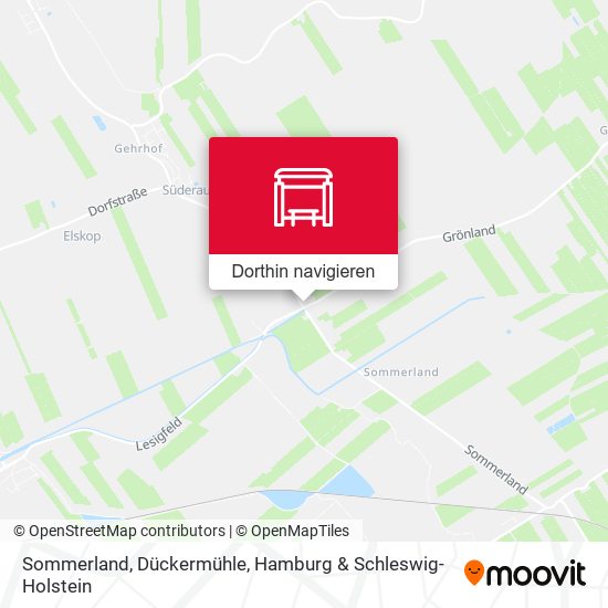 Sommerland, Dückermühle Karte