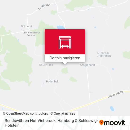 Rendswühren Hof Viehbrook Karte