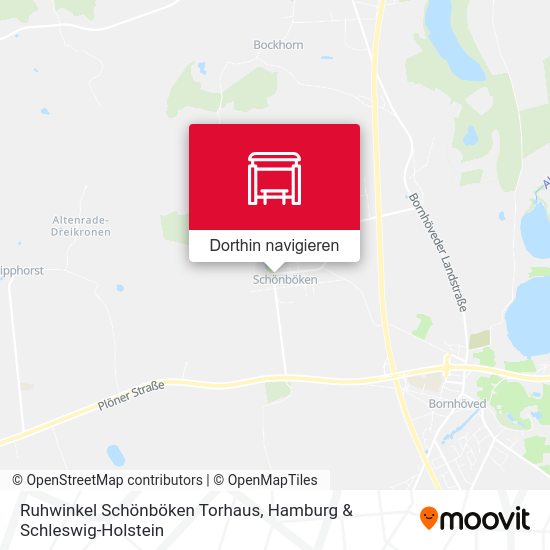 Ruhwinkel Schönböken Torhaus Karte