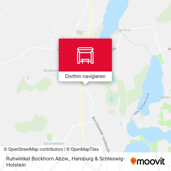Ruhwinkel Bockhorn Abzw. Karte