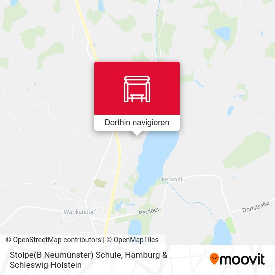 Stolpe(B Neumünster) Schule Karte