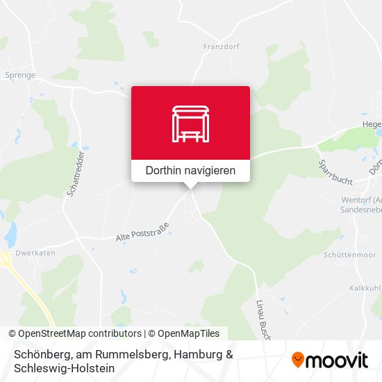 Schönberg, am Rummelsberg Karte