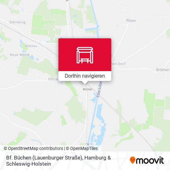 Bf. Büchen (Lauenburger Straße) Karte