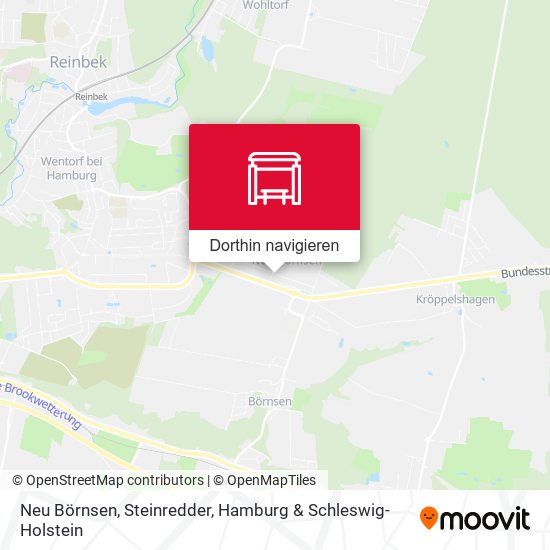 Neu Börnsen, Steinredder Karte