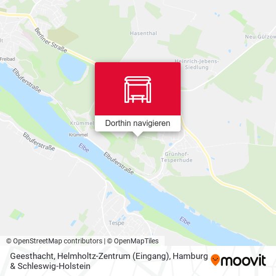 Geesthacht, Helmholtz-Zentrum (Eingang) Karte