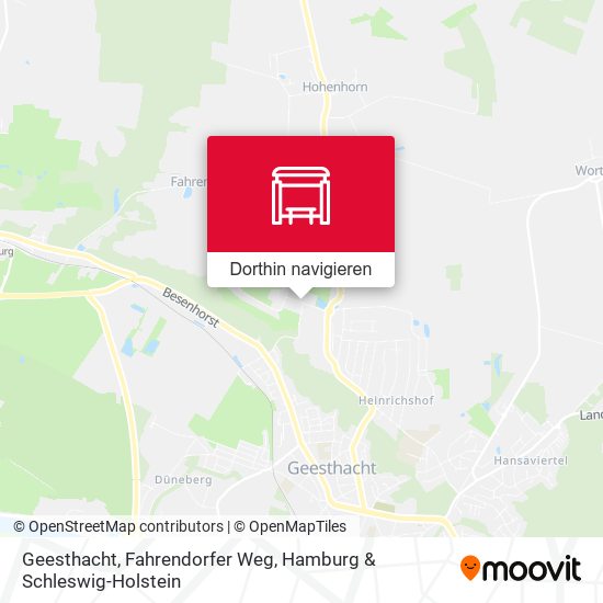 Geesthacht, Fahrendorfer Weg Karte