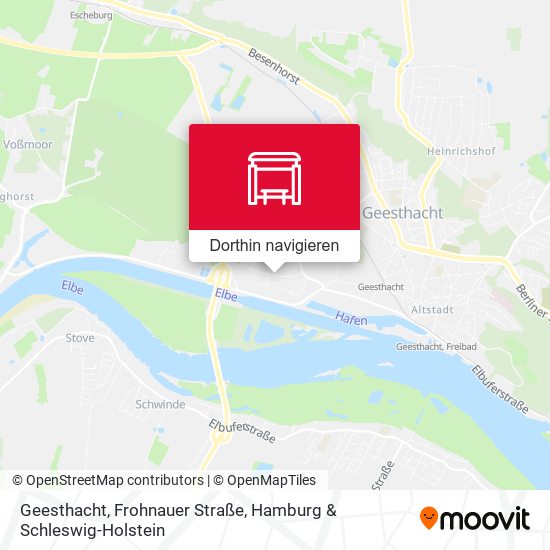 Geesthacht, Frohnauer Straße Karte