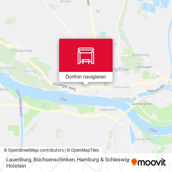 Lauenburg, Büchsenschinken Karte