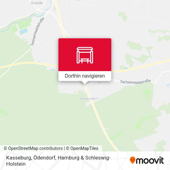 Kasseburg, Ödendorf Karte