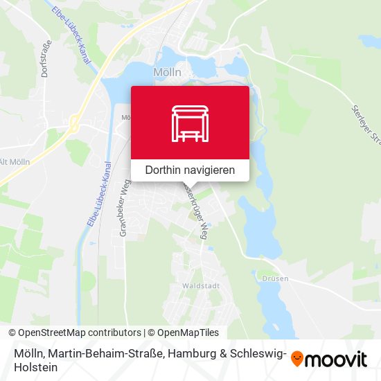 Mölln, Martin-Behaim-Straße Karte