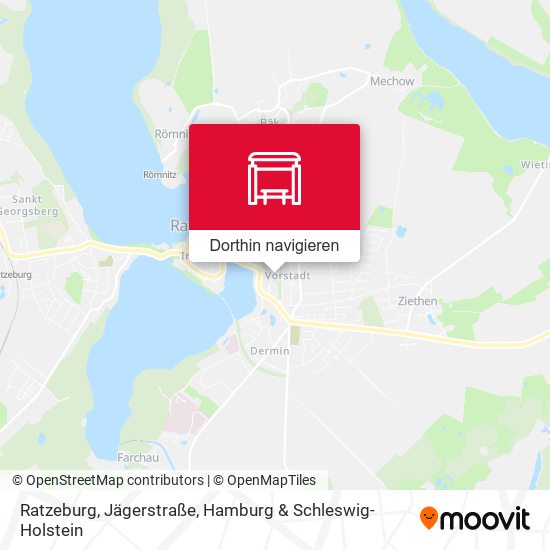 Ratzeburg, Jägerstraße Karte