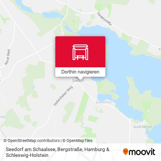Seedorf am Schaalsee, Bergstraße Karte