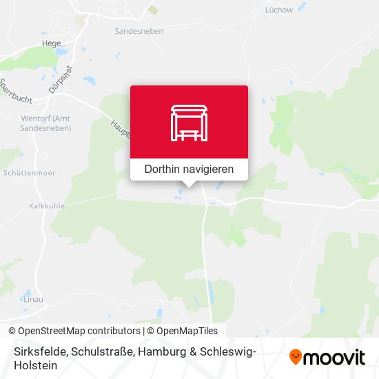 Sirksfelde, Schulstraße Karte