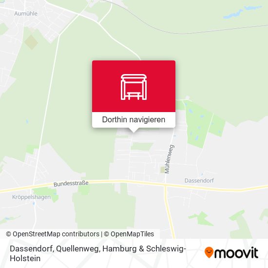 Dassendorf, Quellenweg Karte