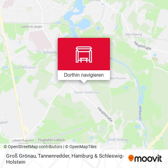 Groß Grönau, Tannenredder Karte