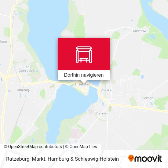 Ratzeburg, Markt Karte