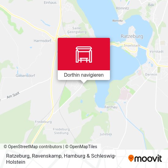 Ratzeburg, Ravenskamp Karte