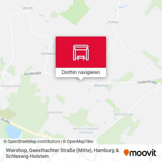 Wiershop, Geesthachter Straße (Mitte) Karte