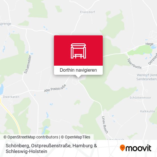 Schönberg, Ostpreußenstraße Karte