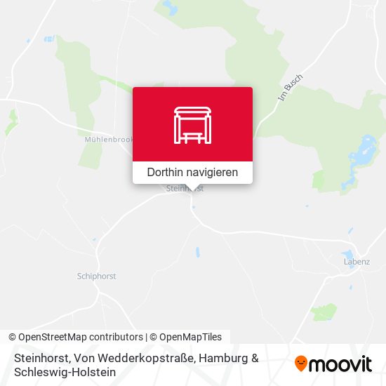 Steinhorst, Von Wedderkopstraße Karte