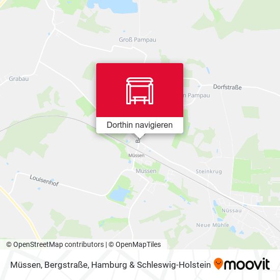 Müssen, Bergstraße Karte