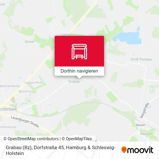 Grabau (Rz), Dorfstraße 45 Karte