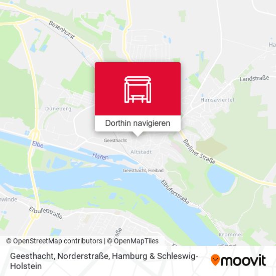 Geesthacht, Norderstraße Karte