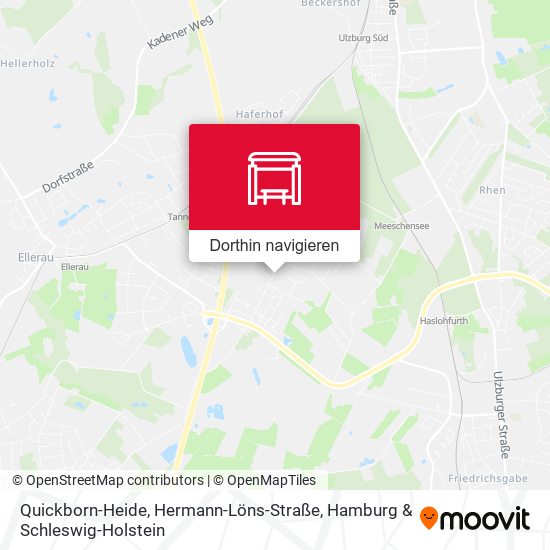 Quickborn-Heide, Hermann-Löns-Straße Karte