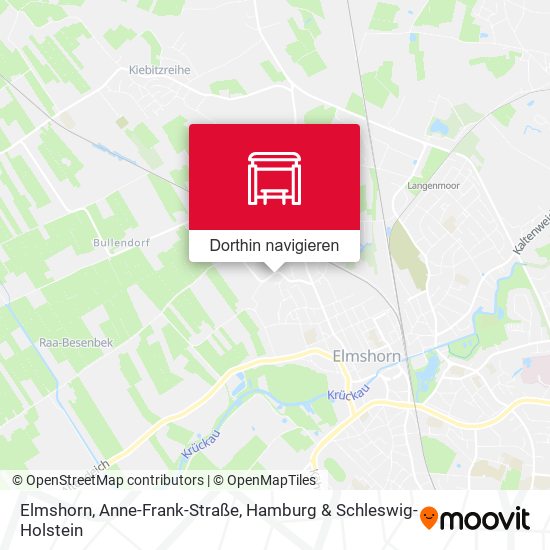 Elmshorn, Anne-Frank-Straße Karte